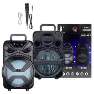 8″ Inch Bluetooth Speaker with Mic QL-1807/1808